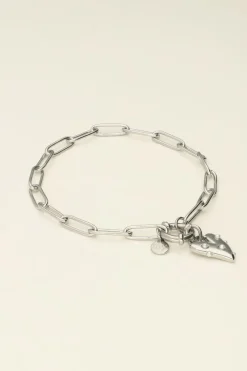 My Jewellery Bracelet Chaîne Pendentif Coeur à Perles Online