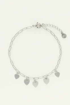 My Jewellery Bracelet Chaîne Petites Coeurs Universe Fashion