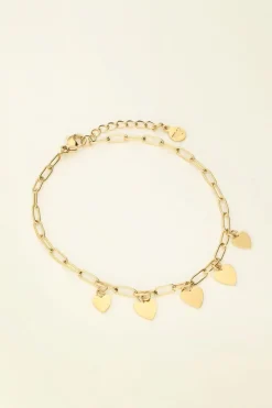 My Jewellery Bracelet Chaîne Petites Coeurs Universe Fashion