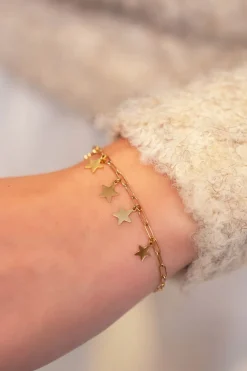 My Jewellery Bracelet Chaîne Petites étoiles Universe Fashion