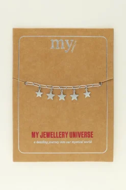My Jewellery Bracelet Chaîne Petites étoiles Universe Fashion