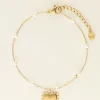 My Jewellery Bracelet Coeurs Et Perles Discount