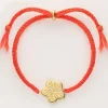 My Jewellery Bracelet Cordon Art Orange Avec Fleur Clearance