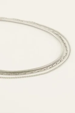 My Jewellery Bracelet De Cheville à 3 Chaînes Hot