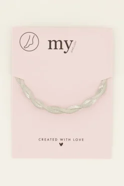 My Jewellery Bracelet De Cheville Chaîne Torsadée Discount
