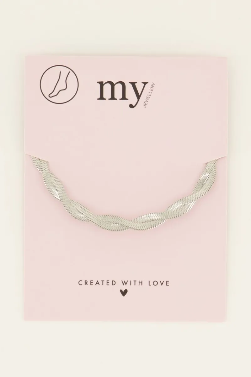 My Jewellery Bracelet De Cheville Chaîne Torsadée Discount