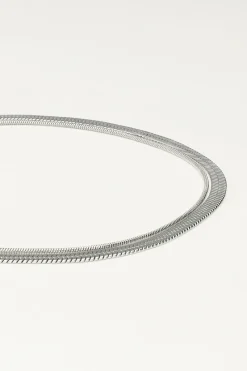 My Jewellery Bracelet De Cheville Minimaliste à Double Lien Outlet