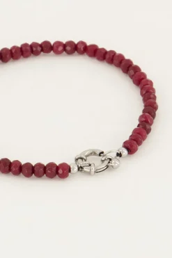 My Jewellery Bracelet De Perles Avec Fermoir Argenté Outlet