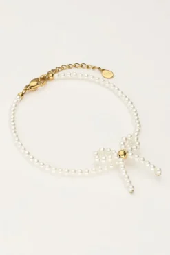 My Jewellery Bracelet De Perles Avec Nœud Hot