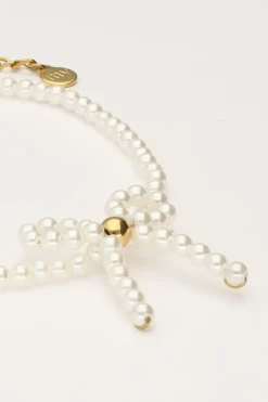 My Jewellery Bracelet De Perles Avec Nœud Hot