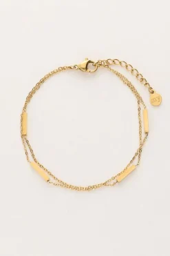 My Jewellery Bracelet Double Barre Minimaliste Online