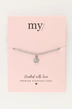 My Jewellery Bracelet Double Minimaliste Avec Fleur Outlet