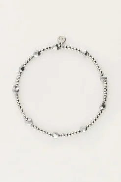 My Jewellery Bracelet En Perles Avec Cœurs Best