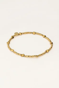 My Jewellery Bracelet En Perles Avec Cœurs Best