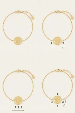My Jewellery Bracelet Et Médaillon à Graver Atelier Discount