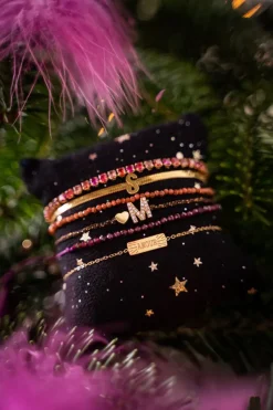 My Jewellery Bracelet Initiale Noir Sale