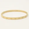 My Jewellery Bracelet Jonc Avec Cœurs Gravés Best