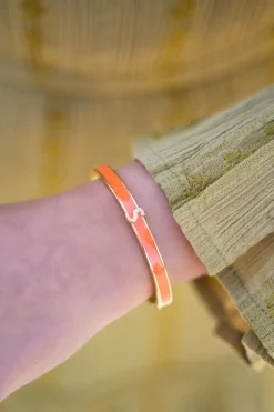 My Jewellery Bracelet Jonc Beige à Initiale Online