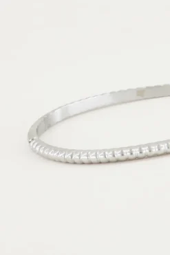 My Jewellery Bracelet Jonc Fin Côtelé Sale