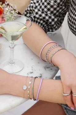My Jewellery Bracelet Jonc Fin Côtelé Sale