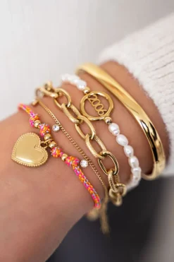 My Jewellery Bracelet Jonc Rectangulaire Large Clearance