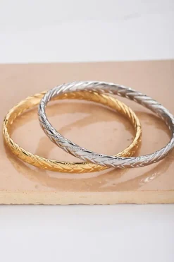 My Jewellery Bracelet Jonc Tressé Minimaliste Hot