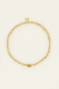 My Jewellery Bracelet élastique à Perles Et Initiale Clearance
