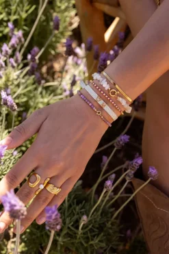 My Jewellery Bracelet élastique Basique Avec Paillettes Sale
