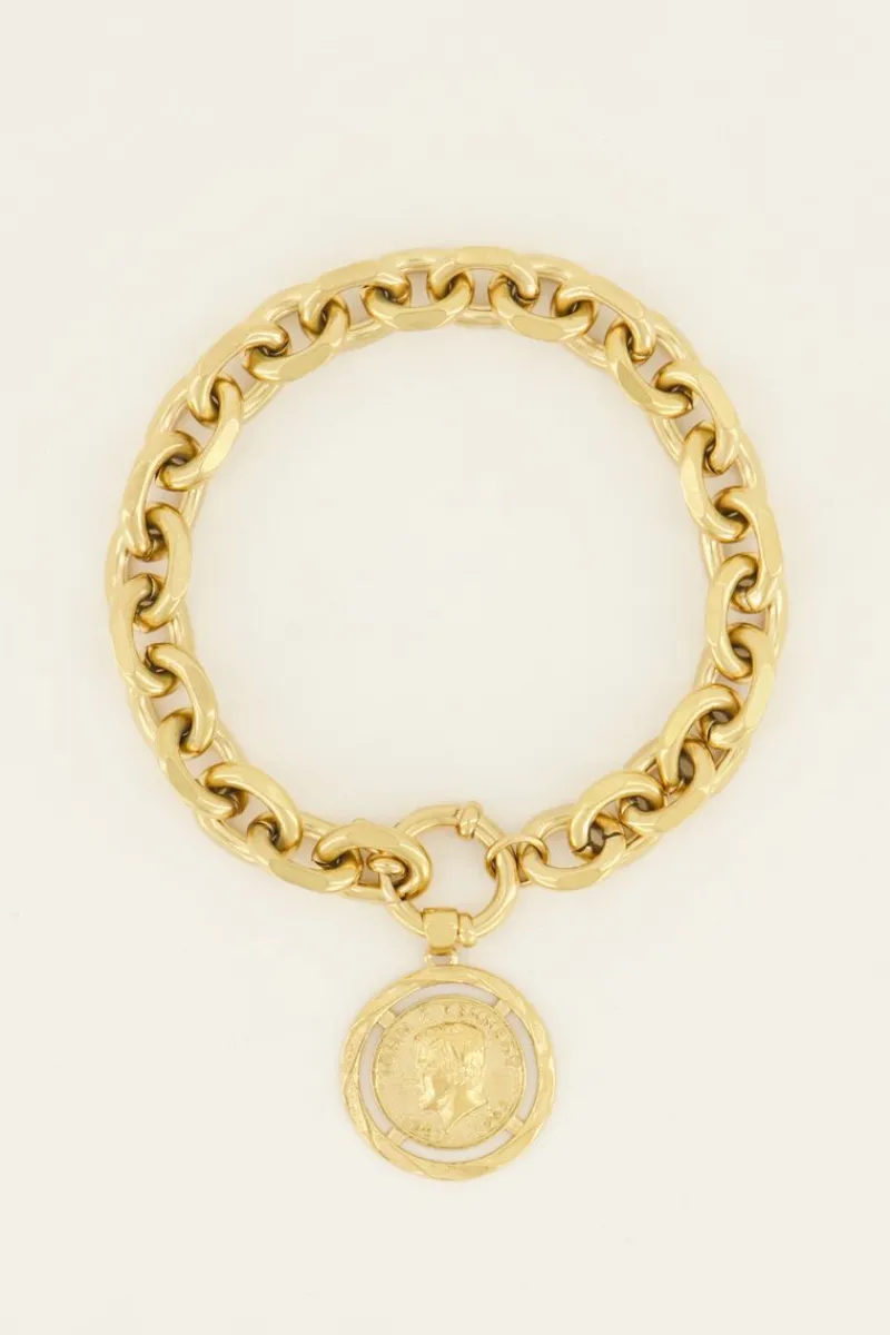 My Jewellery Bracelet Maille Bold Spirit Avec Médaillon Online