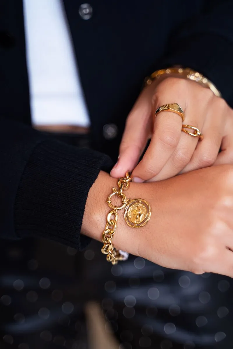 My Jewellery Bracelet Maille Bold Spirit Avec Médaillon Online