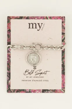 My Jewellery Bracelet Maille Bold Spirit Avec Médaillon Online