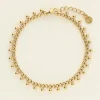 My Jewellery Bracelet Maille Gourmette Avec Billes Outlet