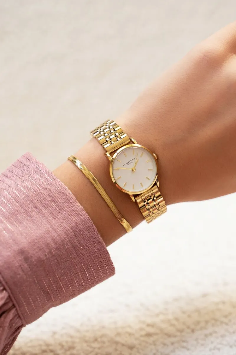 My Jewellery Bracelet Minimaliste à Maillons Plats Discount