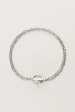 My Jewellery Bracelet Minimaliste Avec 4 Chaînes Et Fermoir Outlet