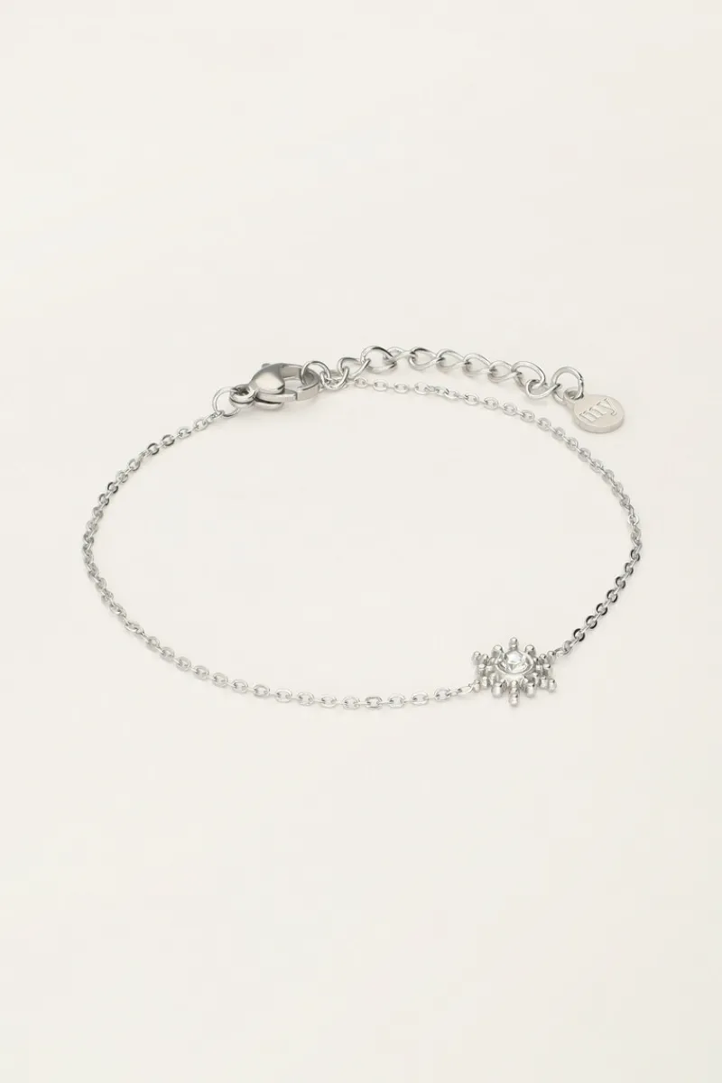 My Jewellery Bracelet Minimaliste Avec Soleil Et Strass Hot