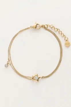 My Jewellery Bracelet Minimaliste Avec étoile Et Strass New