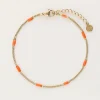 My Jewellery Bracelet Minimaliste Océan Orange Sale