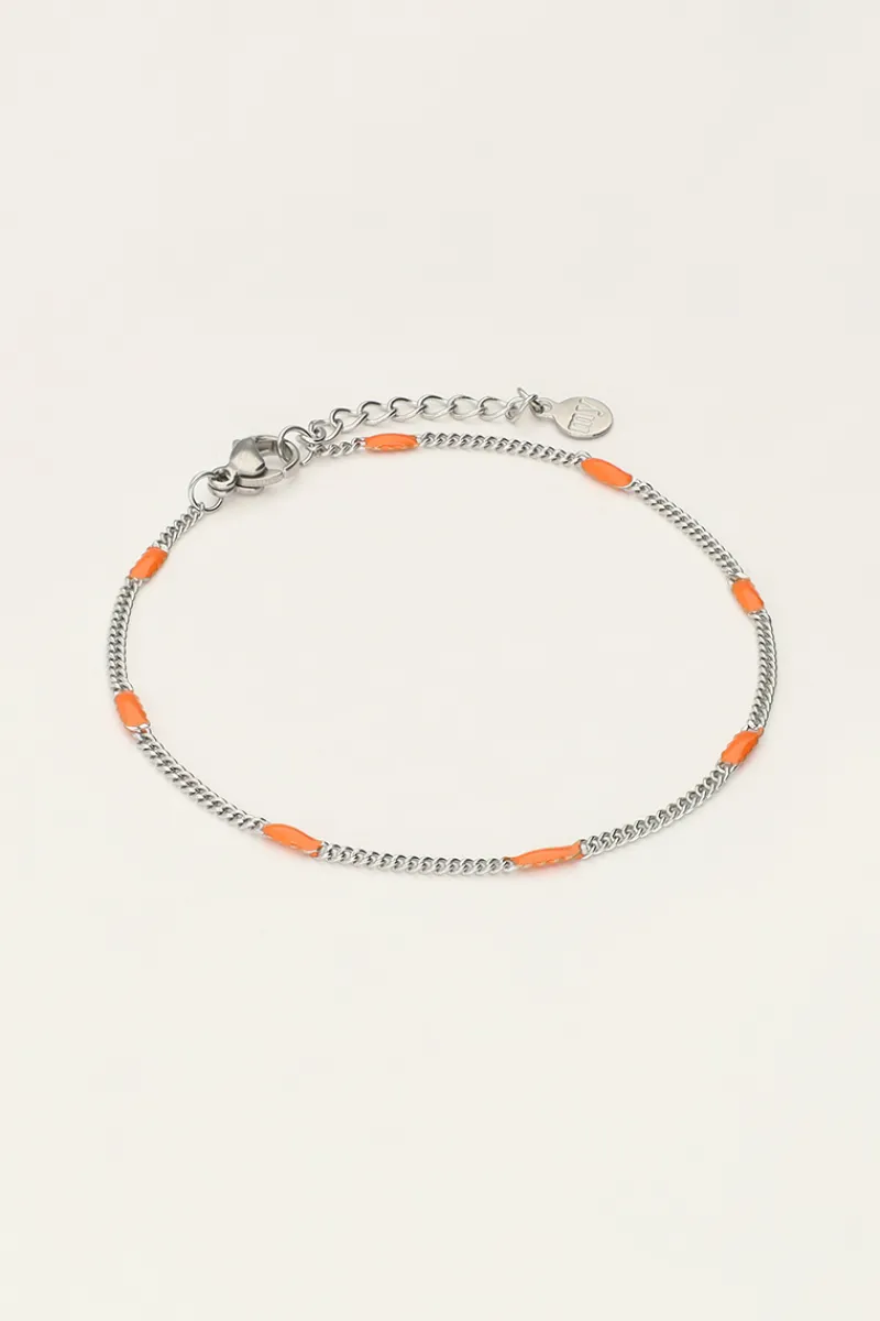My Jewellery Bracelet Minimaliste Océan Orange Sale