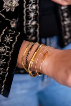 My Jewellery Bracelet MOOD Avec Pierres Noires Online