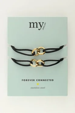 My Jewellery Bracelet Noir Forever Connected Discount
