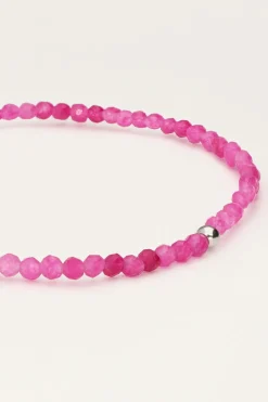 My Jewellery Bracelet Océan Avec Petites Perles Rose Hot