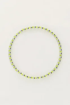 My Jewellery Bracelet Océan élastique Avec Perles Citron Vert Fashion