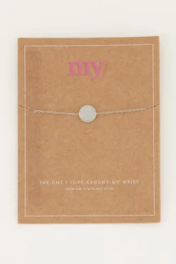 My Jewellery Bracelet Petite Medaille Initiale Clearance