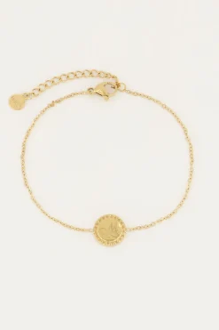 My Jewellery Bracelet Petite Medaille Initiale Clearance
