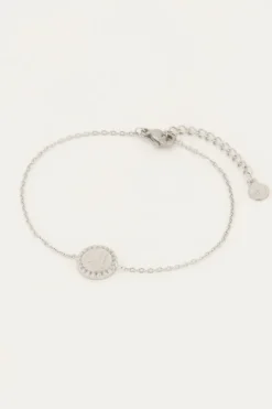 My Jewellery Bracelet Petite Medaille Initiale Clearance