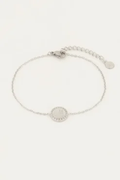 My Jewellery Bracelet Petite Medaille Initiale Clearance
