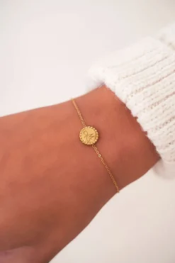 My Jewellery Bracelet Petite Medaille Initiale Clearance