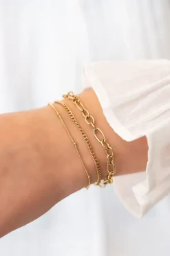 My Jewellery Bracelet 3 rangs Avec Billes Clearance