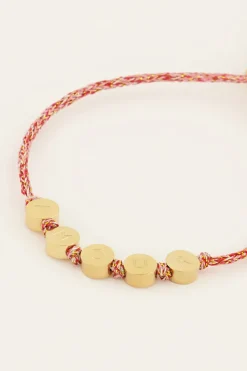 My Jewellery Bracelet Souvenir Rouge à Charms Amour Best