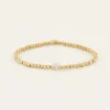 My Jewellery Bracelet Strass Avec Petite Boule En Strass Hot